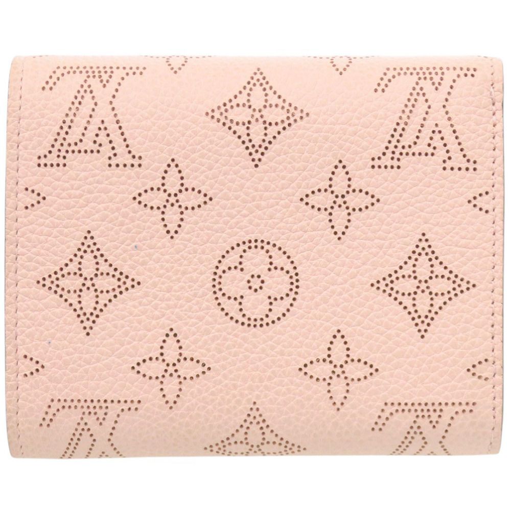 Louis Vuitton Portefeuille Iris Compact Monogram Mahina IC Jasmine Pink Bifold — view 3