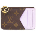 Louis Vuitton Card Holder Romy Monogram Lilac Case