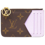 Louis Vuitton Card Holder Romy Monogram Lilac Case