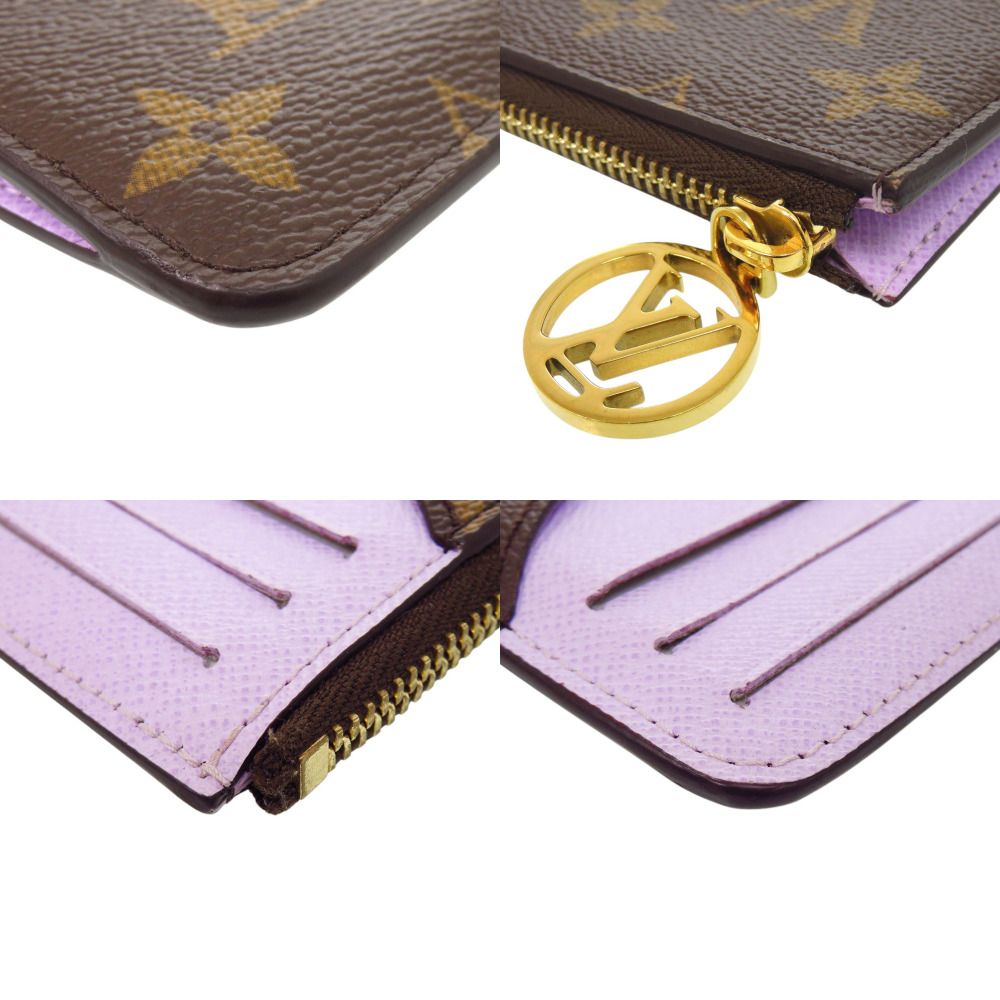 Louis Vuitton Card Holder Romy Monogram Lilac Case — view 4