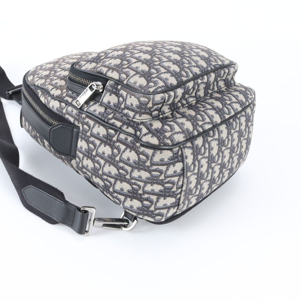 Dior Oblique Sling Bag Leather 2-Way Crossbody Shoulder — view 4