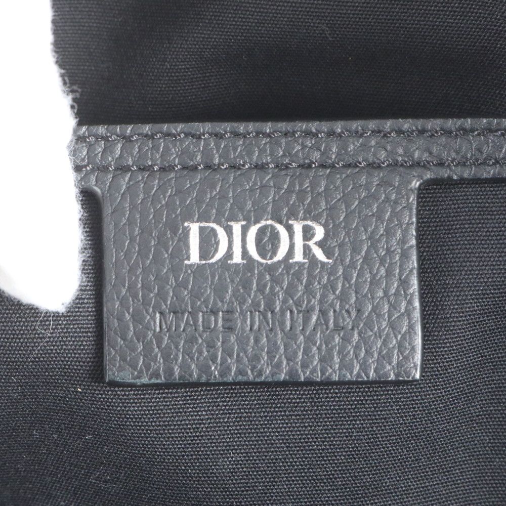 Dior Oblique Sling Bag Leather 2-Way Crossbody Shoulder — view 8