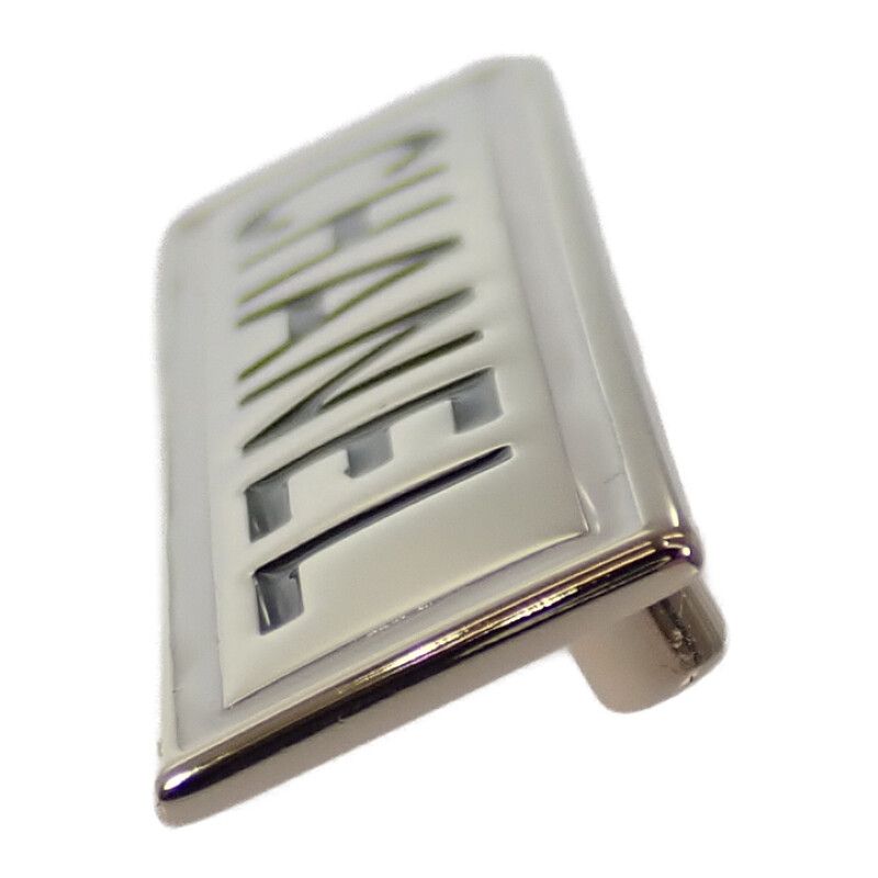 Chanel Logo Plate 21 Brooch Metal Gold — view 2