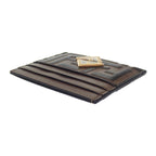 Fendi FF Diamond Card Case Leather Brown Gold SA — view 4