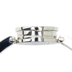 Bvlgari Watch Bangle Black Silver Stainless Steel — view 3
