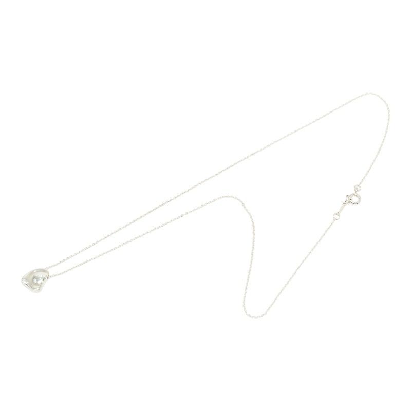Tiffany & Co Elsa Peretti Full Heart Chain Pendant Silver — view 4