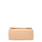 Chanel Quilted CC Logo Chain Shoulder Bag Pink Beige Lambskin Plastic — view 3