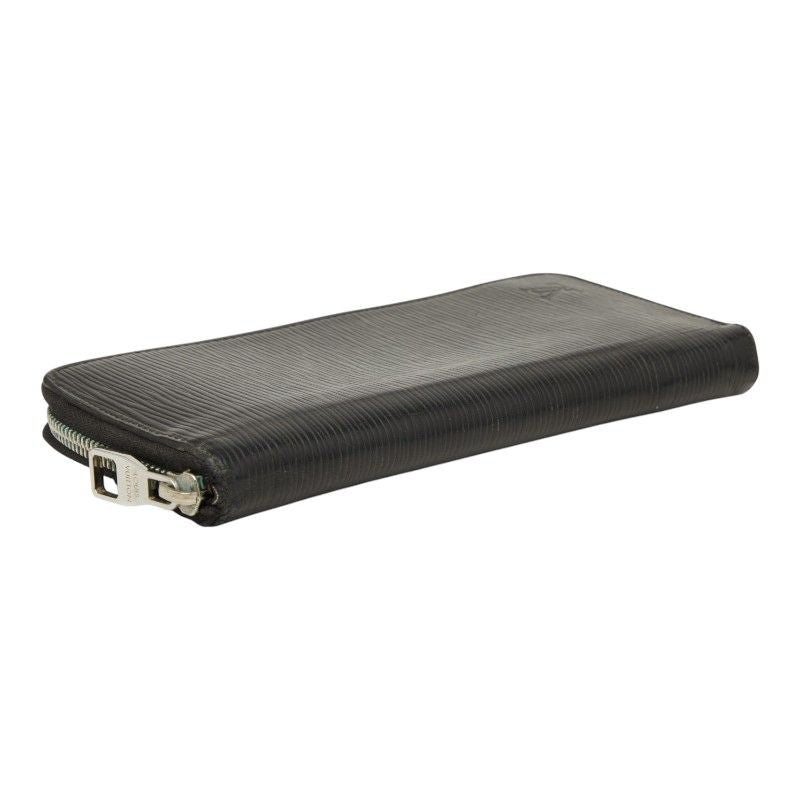 Louis Vuitton Epi Zippy Wallet Vertical Zip Around Noir Black Leather — view 5