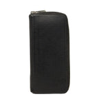 Louis Vuitton Epi Zippy Wallet Vertical Zip Around Noir Black Leather