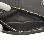 Louis Vuitton Epi Zippy Wallet Vertical Zip Around Noir Black Leather — view 9