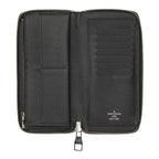 Louis Vuitton Epi Zippy Wallet Vertical Zip Around Noir Black Leather — view 8