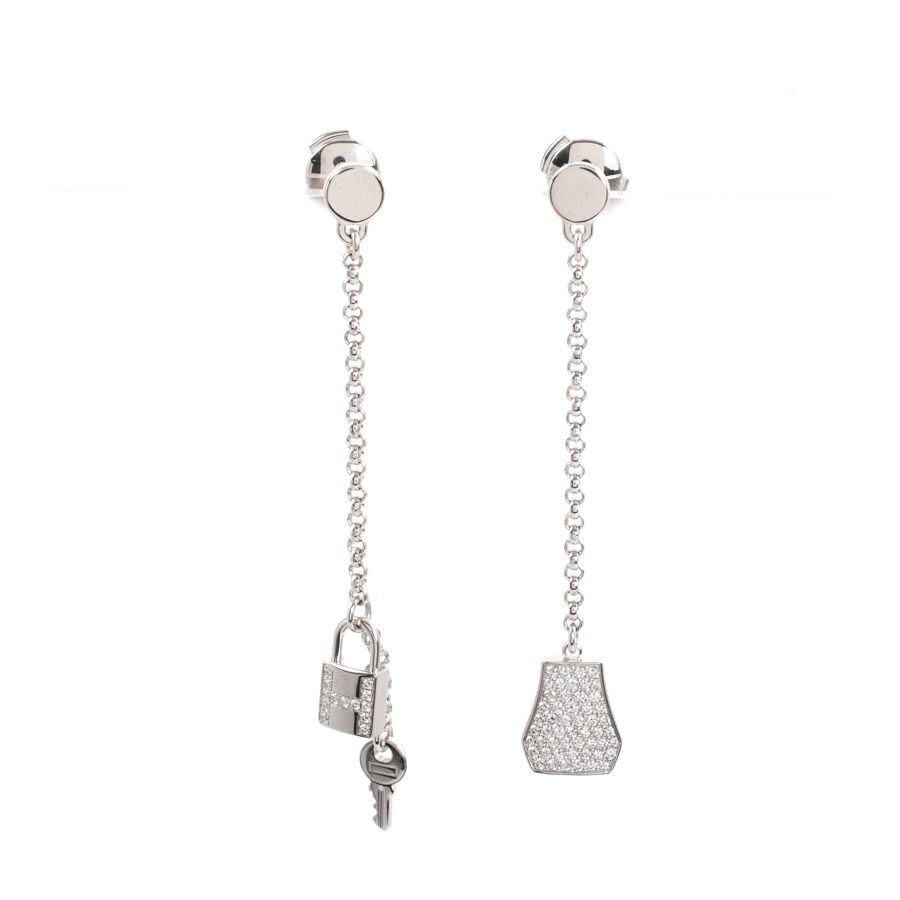 Hermes Earrings Kelly Clochette