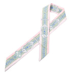 Hermes Scarf Twilly Scarves Pink