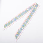 Hermes Scarf Twilly Scarves Pink — view 2