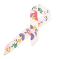 Hermes Scarf Twilly Scarves White