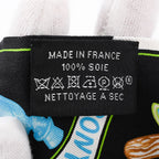 Hermes Scarf Twilly Scarves Black — view 5