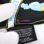 Hermes Scarf Twilly Scarves Black — view 4