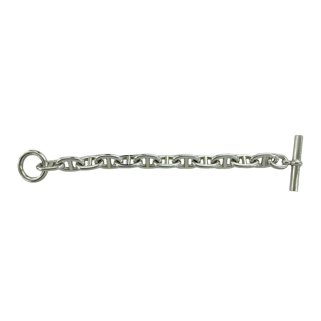 Hermes Chaine D'ancre TGM Bracelet 925 Sterling Silver — view 6