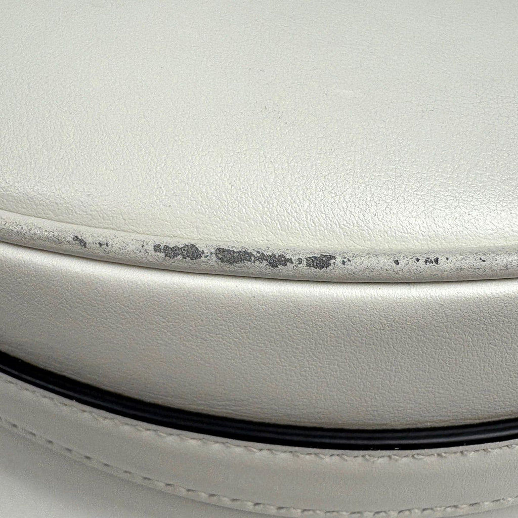 Prada Shoulder Bag Leather White — view 3