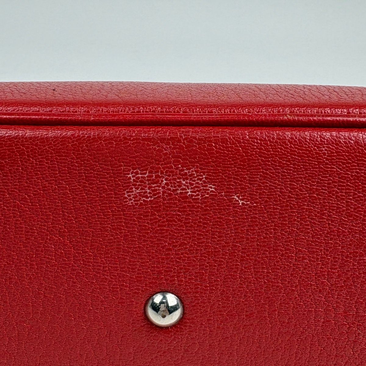 Hermes Bolide 27 2-Way Handbag Chevre Rouge Casac — view 3