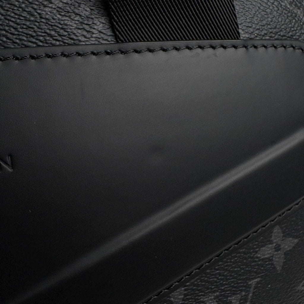 Louis Vuitton Voyage Messenger Bag Monogram Eclipse Noir Gray — view 5