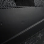 Louis Vuitton Voyage Messenger Bag Monogram Eclipse Noir Gray — view 5