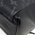 Louis Vuitton Voyage Messenger Bag Monogram Eclipse Noir Gray — view 3