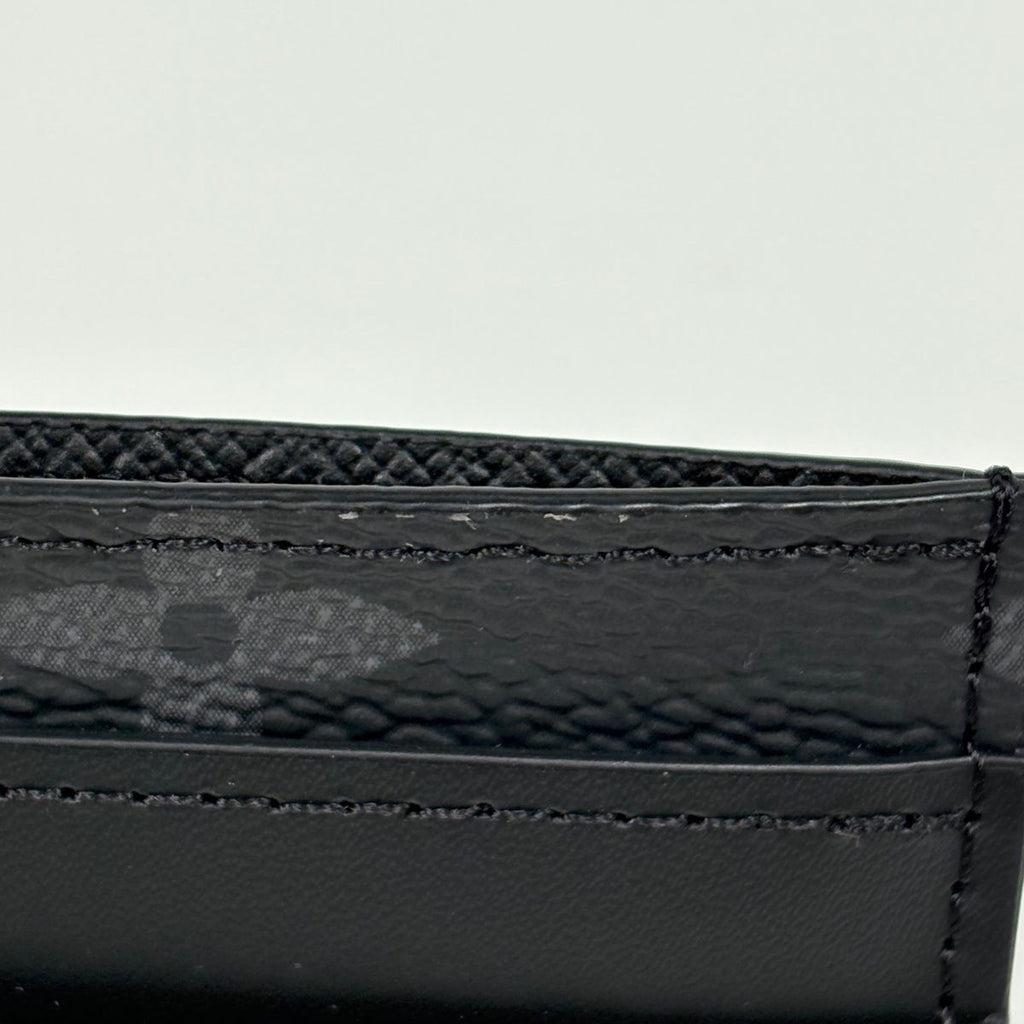 Louis Vuitton Card Holder Double Case Monogram Eclipse Black — view 5