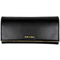 Prada Logo Bifold Wallet Leather Nero