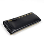 Prada Logo Bifold Wallet Leather Nero — view 2