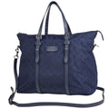 Gucci GG Pattern Tote 2-Way Nylon Blue