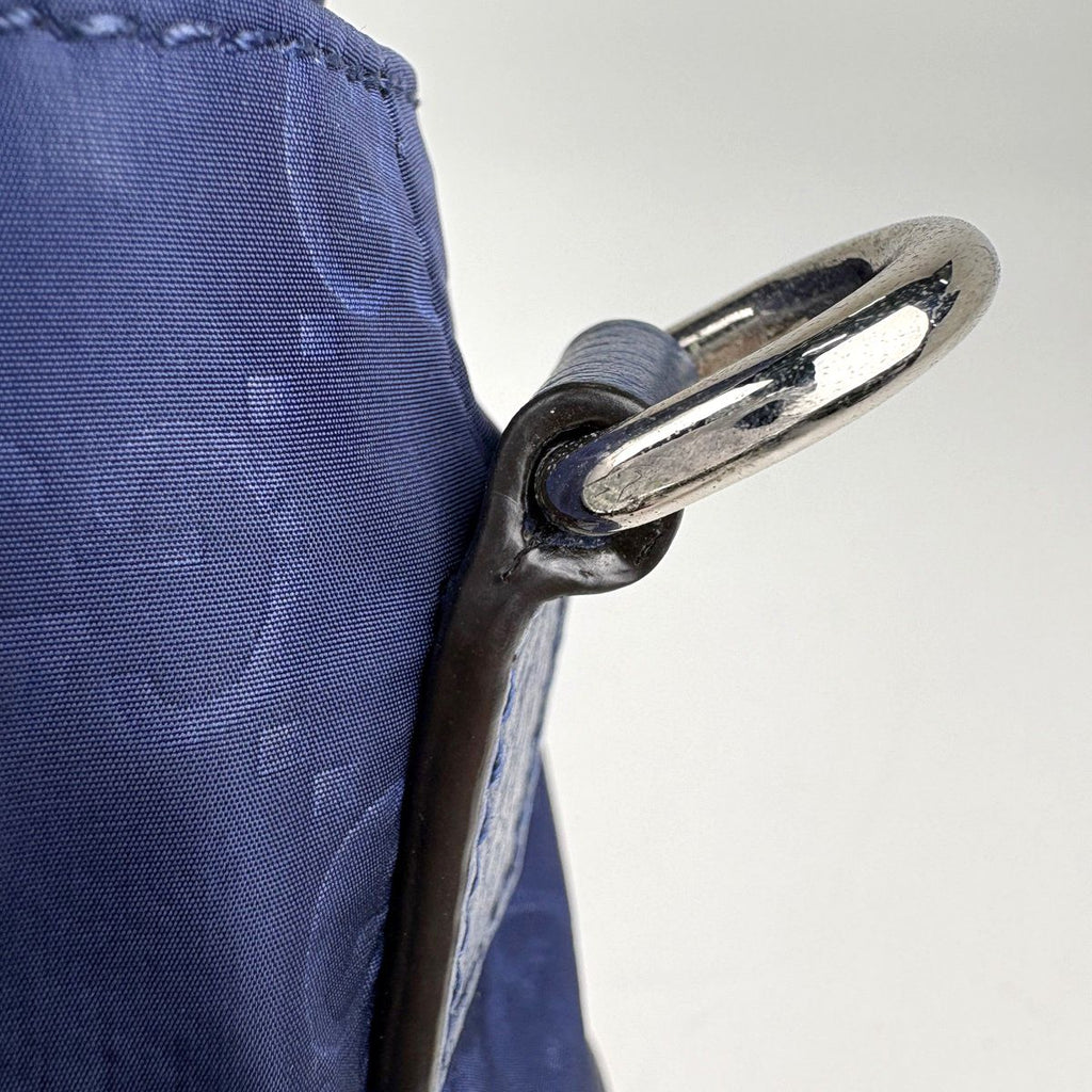 Gucci GG Pattern Tote 2-Way Nylon Blue — view 4