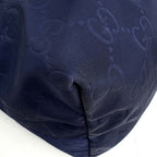 Gucci GG Pattern Tote 2-Way Nylon Blue — view 3