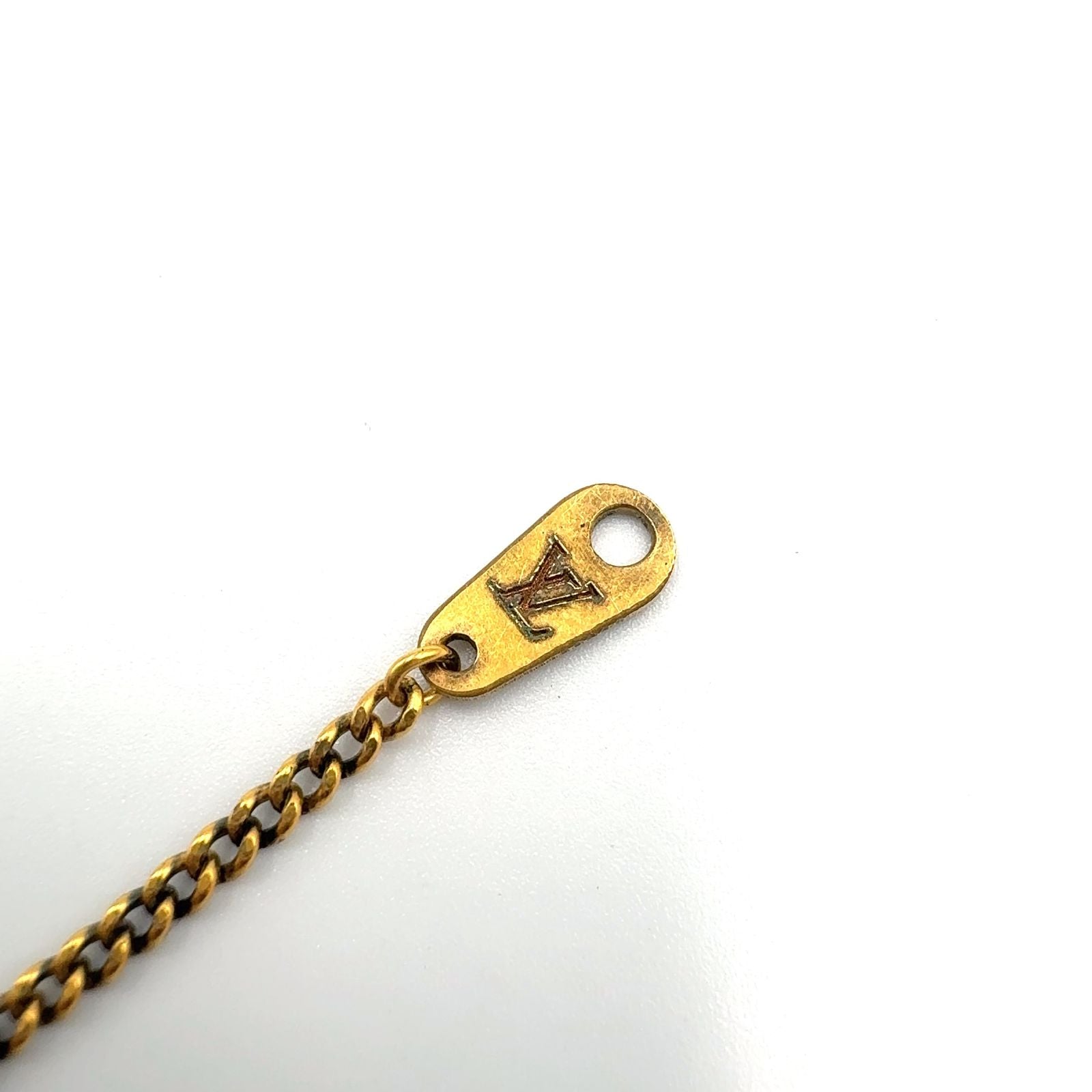Louis Vuitton LV Twig Gold Plated Necklace — view 4