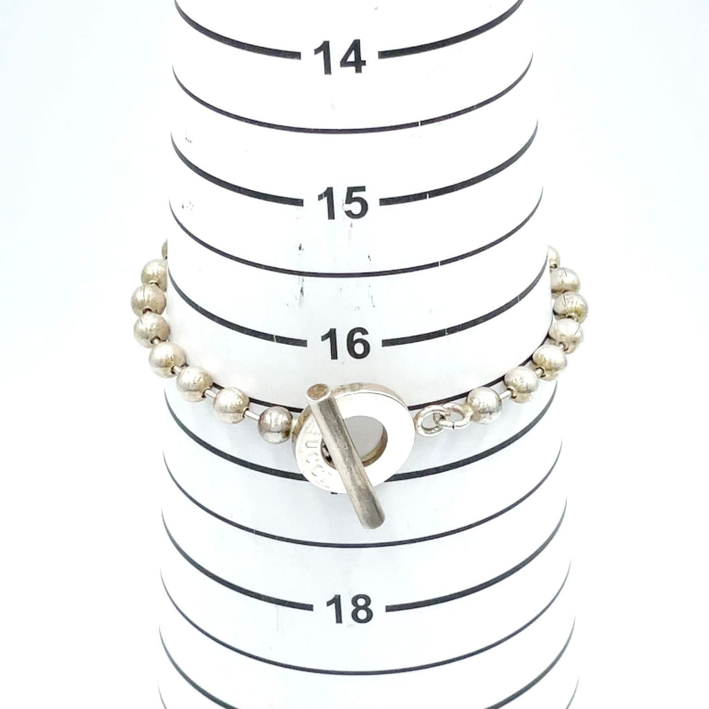 Gucci Ball Chain Silver Bracelet — view 9