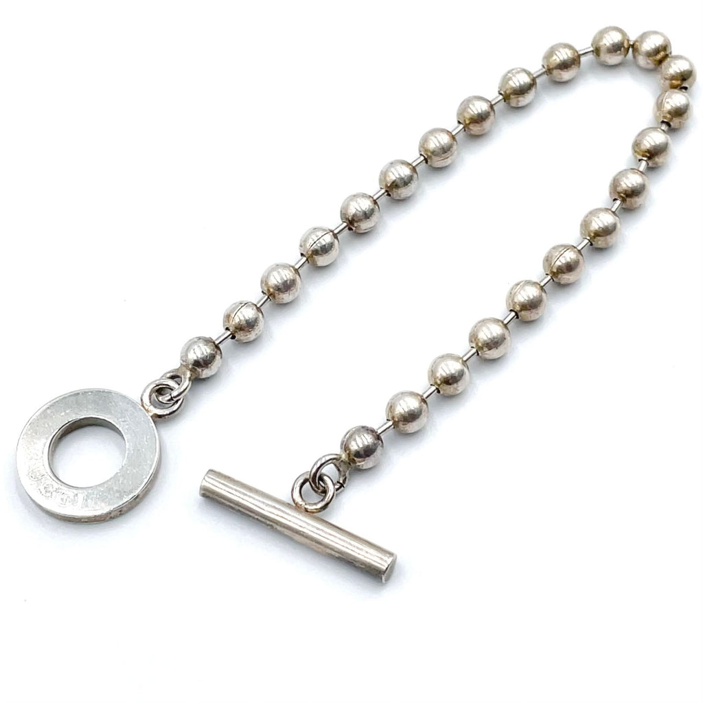 Gucci Ball Chain Silver Bracelet — view 8