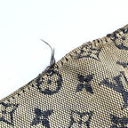 Louis Vuitton Monogram Mini Agenda PM Leather Canvas Navy Notebook Cover Gold — view 8