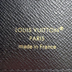 Louis Vuitton Couverture Passport Monogram Reverse Leather Black Light Brown — view 4