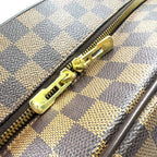 Louis Vuitton Nolita 24 Damier Ebene Leather Brown Handbag Gold — view 7