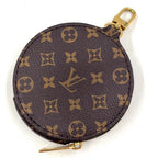 Louis Vuitton LV On The Go Coin Case Canvas Ivory Shoulder Strap Gold — view 8