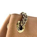Gucci Soho Interlocking Chain Shoulder Bag Leather Black — view 8
