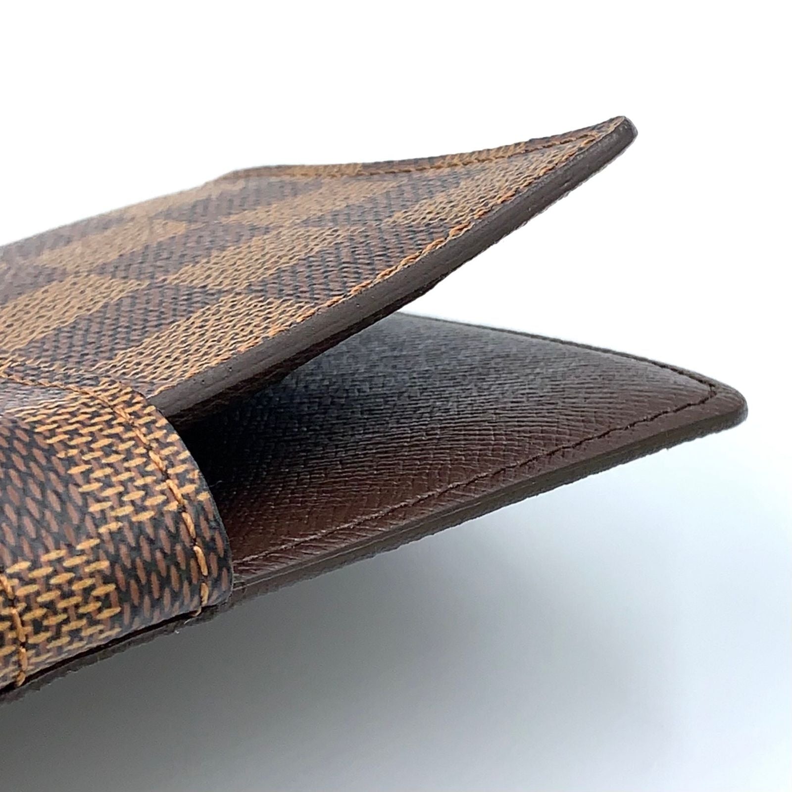 Louis Vuitton Agenda PM Damier Brown Notebook Cover Gold — view 5