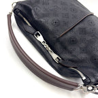 Louis Vuitton Selene PM Noir Mahina 2-Way Shoulder Leather Dark Brown Black — view 5