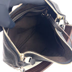 Louis Vuitton Selene PM Noir Mahina 2-Way Shoulder Leather Dark Brown Black — view 3