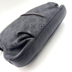 Louis Vuitton Selene PM Noir Mahina 2-Way Shoulder Leather Dark Brown Black — view 7