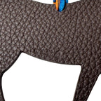 Hermes Petit Ash Horse Ebene Blue Bag Charm — view 6
