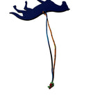 Hermes Petit Ash Horse Ebene Blue Bag Charm — view 5