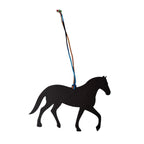 Hermes Petit Ash Horse Ebene Blue Bag Charm — view 2