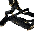 Gucci Interlocking Harness Dog Leather Pet Accessory — view 5