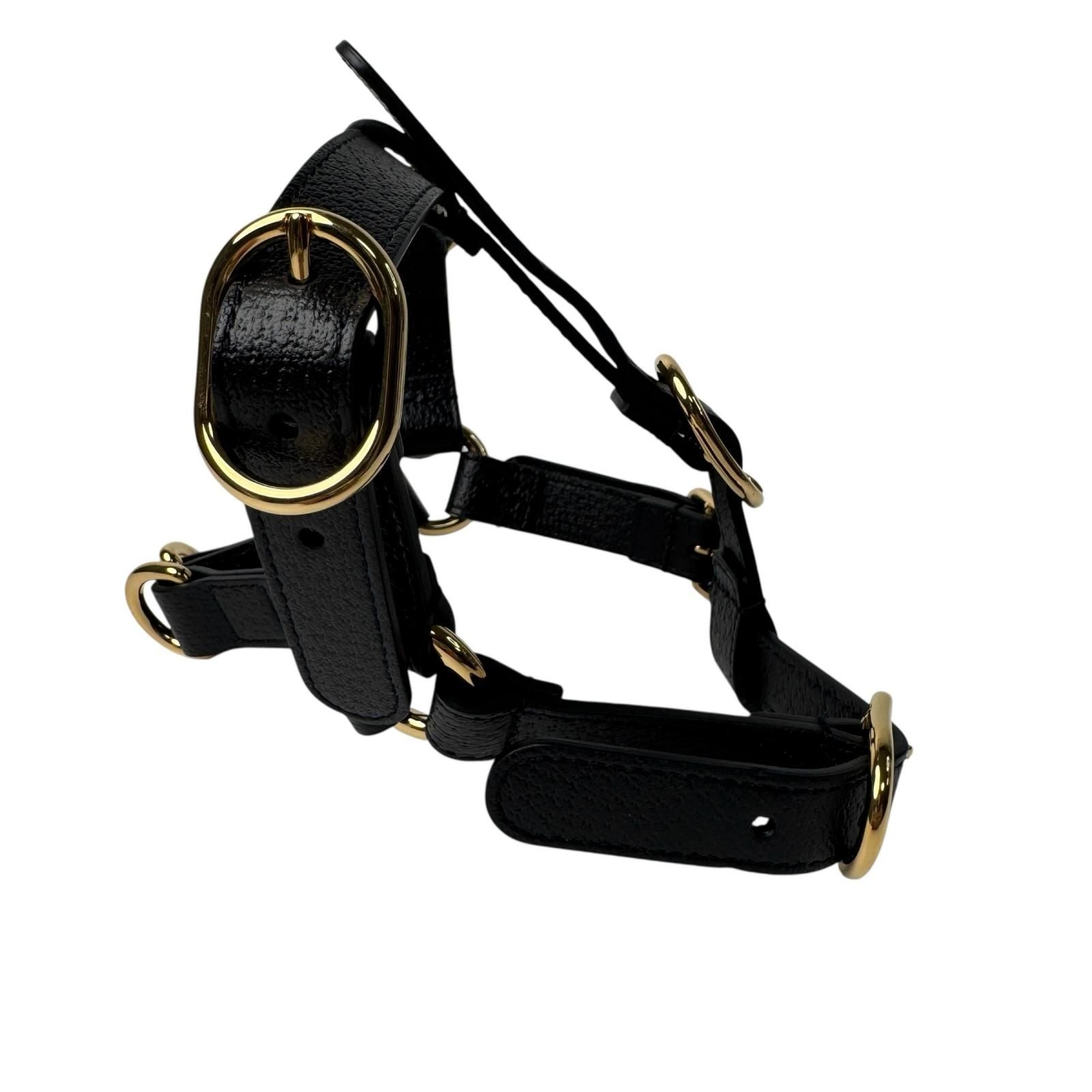 Gucci Interlocking Harness Dog Leather Pet Accessory — view 4
